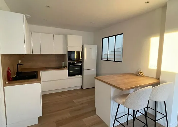 Maison Neuve Mer, Plage, Gr 34 A Pieds Tatil Evi